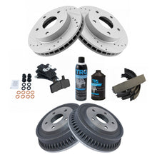 Disc Brake Pad and Rotor / Drum Brake Shoe and Drum Kit TRQ BKA22109