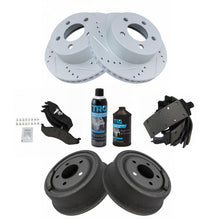 Disc Brake Pad and Rotor / Drum Brake Shoe and Drum Kit TRQ BKA22099