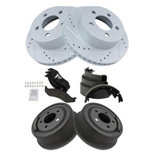 Disc Brake Pad and Rotor / Drum Brake Shoe and Drum Kit TRQ BKA92616