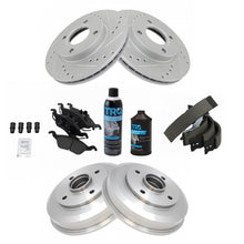 Disc Brake Pad and Rotor / Drum Brake Shoe and Drum Kit TRQ BKA22096