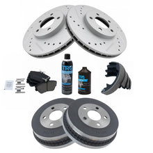 Disc Brake Pad and Rotor / Drum Brake Shoe and Drum Kit TRQ BKA22106