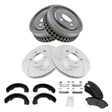 Disc Brake Pad and Rotor / Drum Brake Shoe and Drum Kit TRQ BKA22076