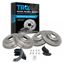 Disc Brake Pad and Rotor / Drum Brake Shoe and Drum Kit TRQ BKA11960