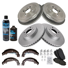 Disc Brake Pad and Rotor / Drum Brake Shoe and Drum Kit TRQ BKA23650
