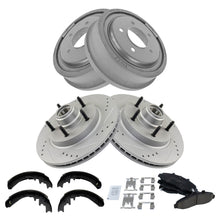 Disc Brake Pad and Rotor / Drum Brake Shoe and Drum Kit TRQ BKA22079