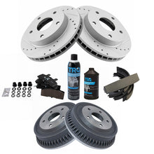 Disc Brake Pad and Rotor / Drum Brake Shoe and Drum Kit TRQ BKA22101
