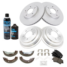 Disc Brake Pad and Rotor / Drum Brake Shoe and Drum Kit TRQ BKA23660