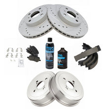 Disc Brake Pad and Rotor / Drum Brake Shoe and Drum Kit TRQ BKA22107
