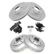 Disc Brake Pad and Rotor / Drum Brake Shoe and Drum Kit TRQ BKA22072