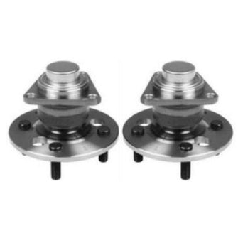 Autos Part Outlet™ New Rear Driver & Passenger Side 2 Piece Wheel Bearing & Hub Assembly Set Compatible with 1991-2002 Saturn SL2 SW1 SC SL