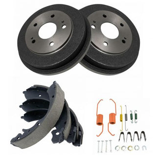 Autos Part Outlet™ New Rear Brake Drum & Shoe Kit with Hardware Compatible with 1997-2001 Honda CRV CR-V SUV